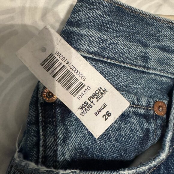NWT AGOLDE '90S PINCH WAIST JEAN - Picture 4 of 6